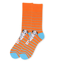 
              Men's Novelty Dalmatian Dogs Socks
            