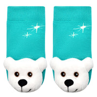 
              Polar Bear Boogie Toes Rattle Socks for Babies
            