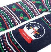 
              Men's Christmas Snowman Snow Globe Novelty Socks
            
