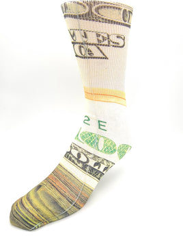 Fashion Men's Novelty Socks - Money