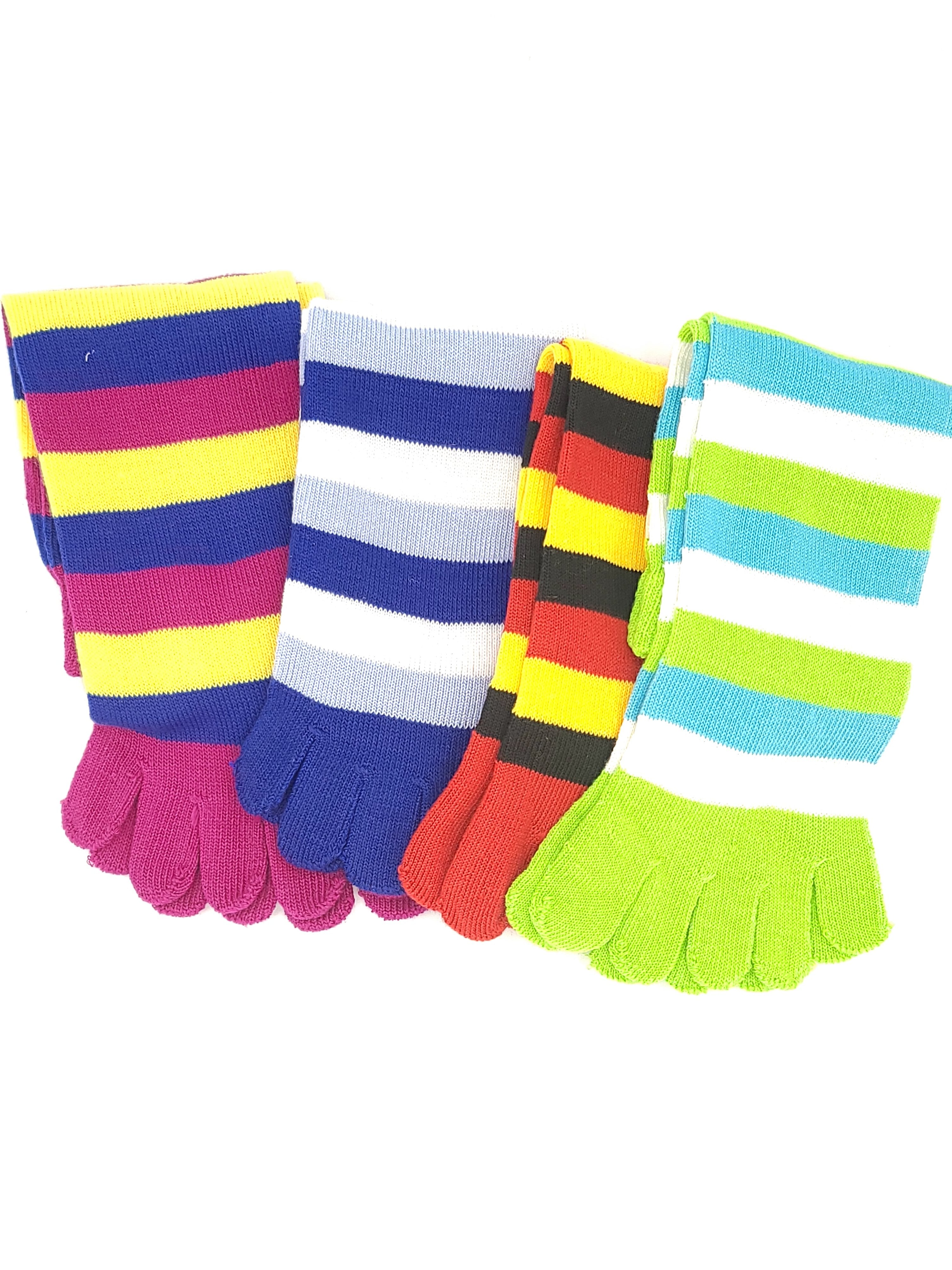 Reflexology Toe Socks (4 Pack - White)