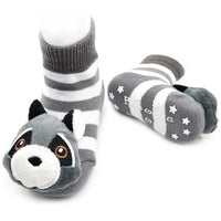 
              Clever Raccoon Boogie Toes Rattle Socks
            