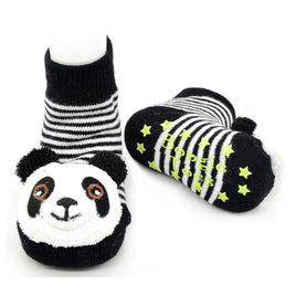 Panda Boogie Toes Rattle Socks for Babies