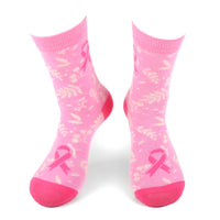 
              Women's Breast Cancer Awareness Crew Socks
            