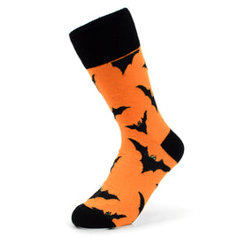 Ladies Halloween Bat Novelty Socks