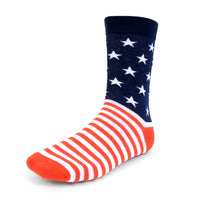
              Men's American Flag Novelty Socks
            