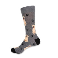 
              Men's Novelty Retriever Dog Socks
            