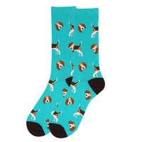 
              Men's Novelty Beagle Dog Socks
            