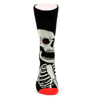 
              Men's Skeleton Halloween Novelty Socks
            