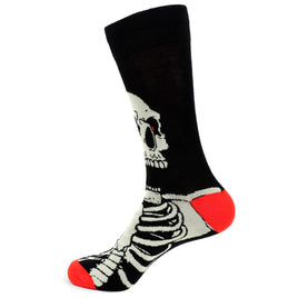 Men's Skeleton Halloween Novelty Socks