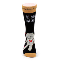 
              Men's Voodoo Doll Halloween Novelty Socks
            