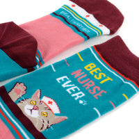 
              Health Care Heroes-Best Nurse- Ultra Premium Socks
            