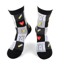 
              Health Care Heroes -Nurse Llama - Ultra Premium Socks
            